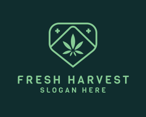 Medicinal Marijuana Cannabis logo design