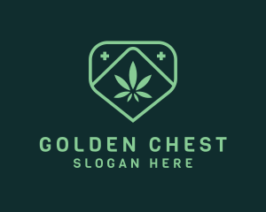 Medicinal Marijuana Cannabis logo design