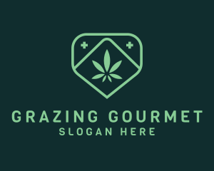 Medicinal Marijuana Cannabis logo design