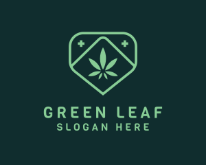 Medicinal Marijuana Cannabis logo design