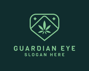 Medicinal Marijuana Cannabis logo design