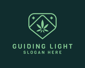 Medicinal Marijuana Cannabis logo design