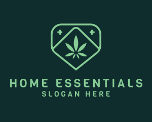 Medicinal Marijuana Cannabis logo design