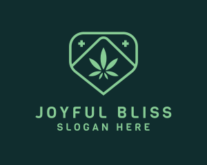 Medicinal Marijuana Cannabis logo design