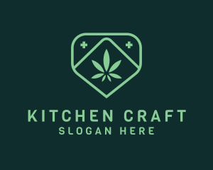 Medicinal Marijuana Cannabis logo design