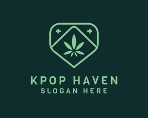 Medicinal Marijuana Cannabis logo design