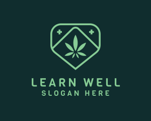 Medicinal Marijuana Cannabis logo design