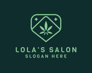 Medicinal Marijuana Cannabis logo design