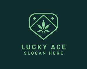 Medicinal Marijuana Cannabis logo design