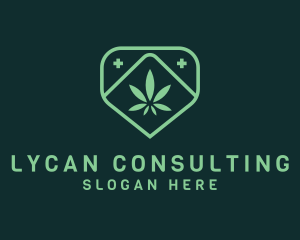 Medicinal Marijuana Cannabis logo design