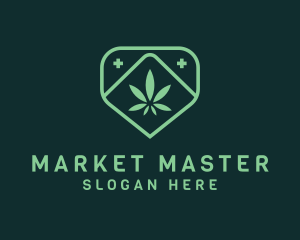 Medicinal Marijuana Cannabis logo design