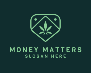 Medicinal Marijuana Cannabis logo design