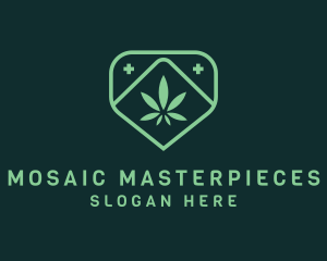 Medicinal Marijuana Cannabis logo design