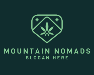 Medicinal Marijuana Cannabis logo design