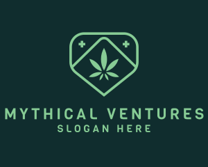 Medicinal Marijuana Cannabis logo design