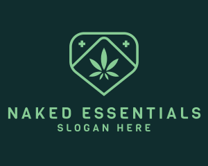 Medicinal Marijuana Cannabis logo design