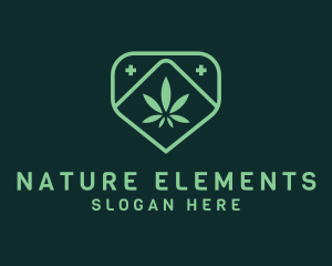 Medicinal Marijuana Cannabis logo design