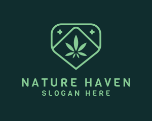 Medicinal Marijuana Cannabis logo design