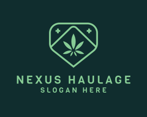 Medicinal Marijuana Cannabis logo design