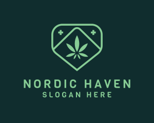 Medicinal Marijuana Cannabis logo design