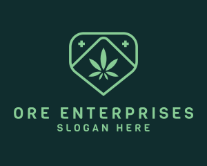 Medicinal Marijuana Cannabis logo design