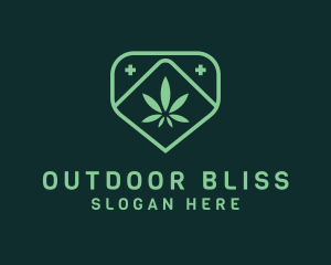 Medicinal Marijuana Cannabis logo design