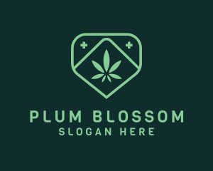 Medicinal Marijuana Cannabis logo design