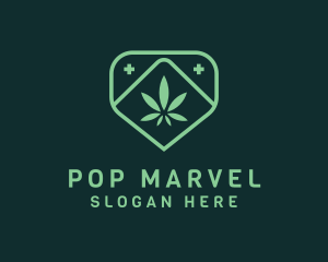 Medicinal Marijuana Cannabis logo design