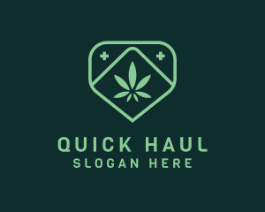 Medicinal Marijuana Cannabis logo design