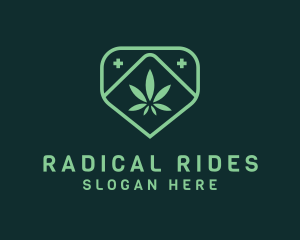 Medicinal Marijuana Cannabis logo design