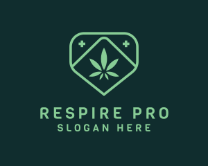 Medicinal Marijuana Cannabis logo design