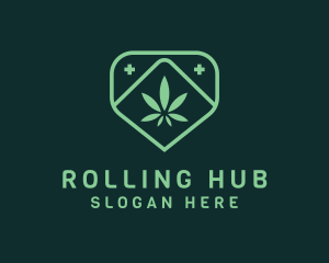 Medicinal Marijuana Cannabis logo design