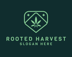 Medicinal Marijuana Cannabis logo design