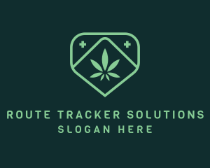 Medicinal Marijuana Cannabis logo design