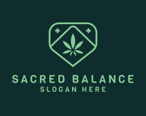 Medicinal Marijuana Cannabis logo design