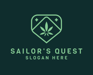 Medicinal Marijuana Cannabis logo design