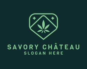 Medicinal Marijuana Cannabis logo design