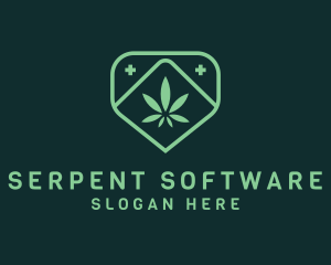 Medicinal Marijuana Cannabis logo design