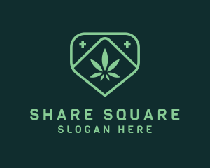 Medicinal Marijuana Cannabis logo design