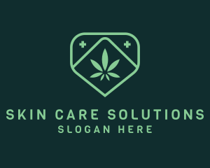 Medicinal Marijuana Cannabis logo design