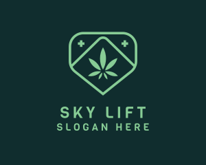 Medicinal Marijuana Cannabis logo design