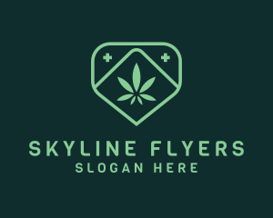 Medicinal Marijuana Cannabis logo design