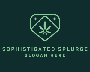 Medicinal Marijuana Cannabis logo design