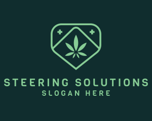 Medicinal Marijuana Cannabis logo design