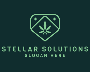 Medicinal Marijuana Cannabis logo design