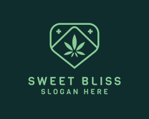 Medicinal Marijuana Cannabis logo design