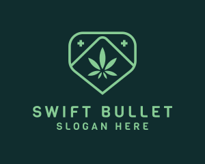 Medicinal Marijuana Cannabis logo design