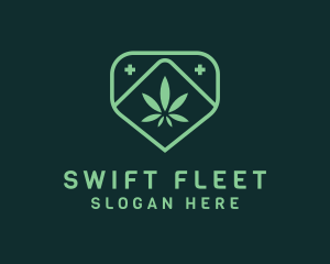 Medicinal Marijuana Cannabis logo design