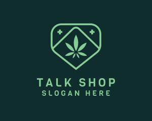 Medicinal Marijuana Cannabis logo design