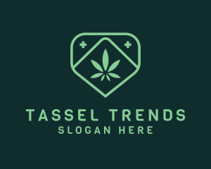 Medicinal Marijuana Cannabis logo design